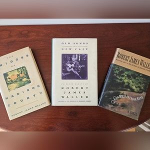 Set of 3 James Robert Waller Books